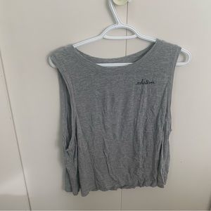 Grey tank top from garage